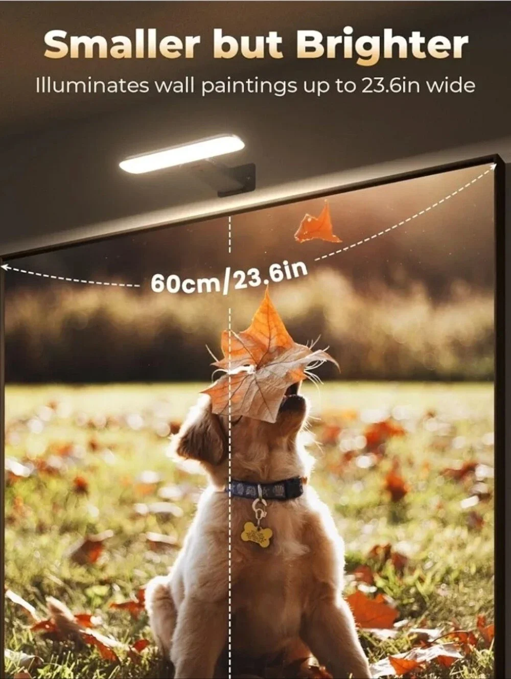 FULEN 2 Pack Picture Lights for Wall,Art Lights for Painting,Battery Operated